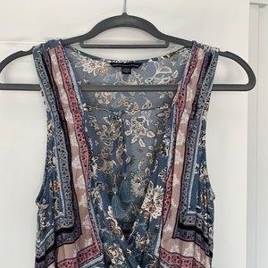 American Eagle | Floral Romper